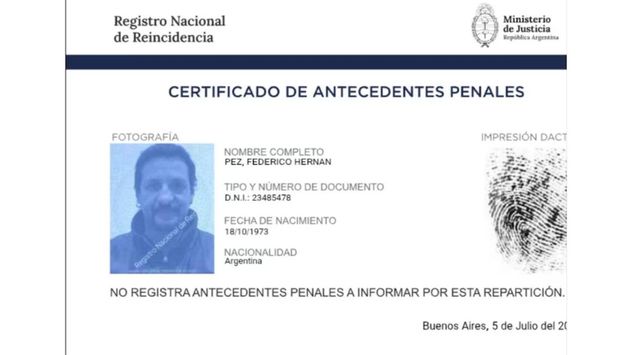 Federico Hernán Pez, ahora ex titular de la Dirección de Información Territorial de la Municipalidad de La Plata, fue detenido este viernes.