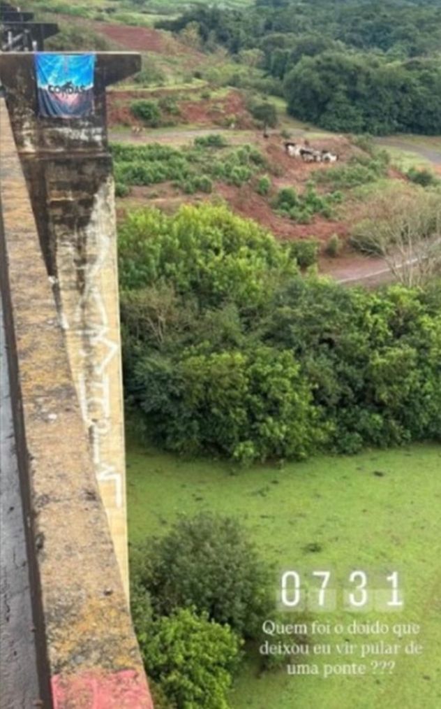 “¿Quién fue el loco que me dejó saltar de un puente?”: el último posteo de la joven fallecida en Brasil