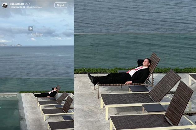 Río de Janeiro: la última foto de Gaspi antes del siniestro fatal