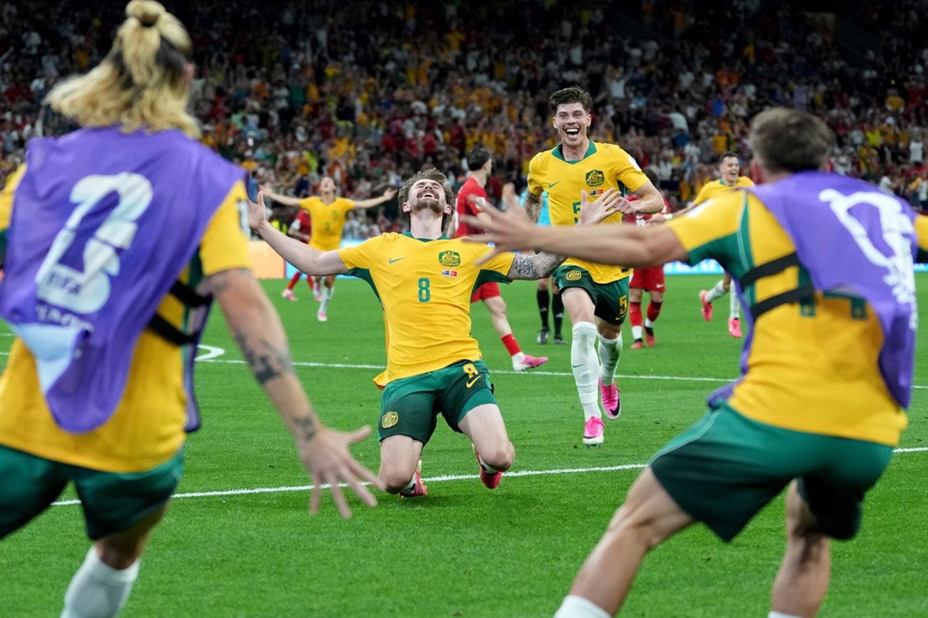 Australia arrancó con el pie derecho en el Mundial. 