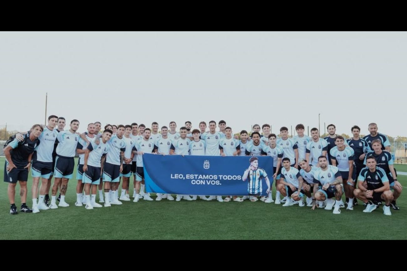 Mundial 2026: con el ritual de la foto, la Selección ya espera el debut ante Argelia