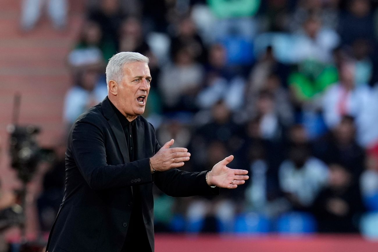Vladimir Petkovic, el entrenador de Argelia, primera rival de la selección argentina en el Mundial 2026. (AP)