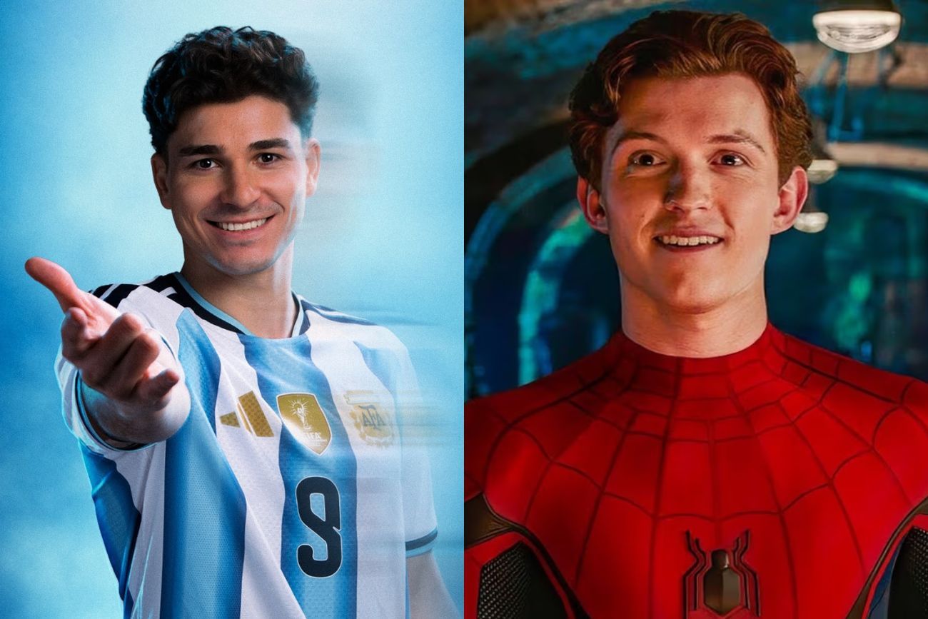 Tom Holland dijo que quiere conocer a Julián Álvarez, el Spider-Man argentino