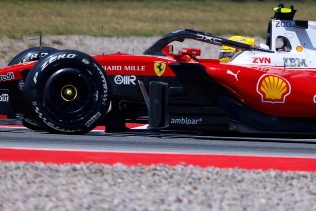 Lewis Hamilton en el GP de Cataluña.