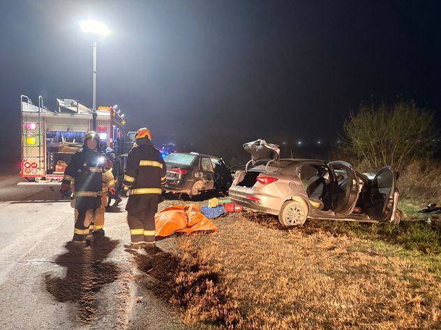 La zona del choque. (Policía)