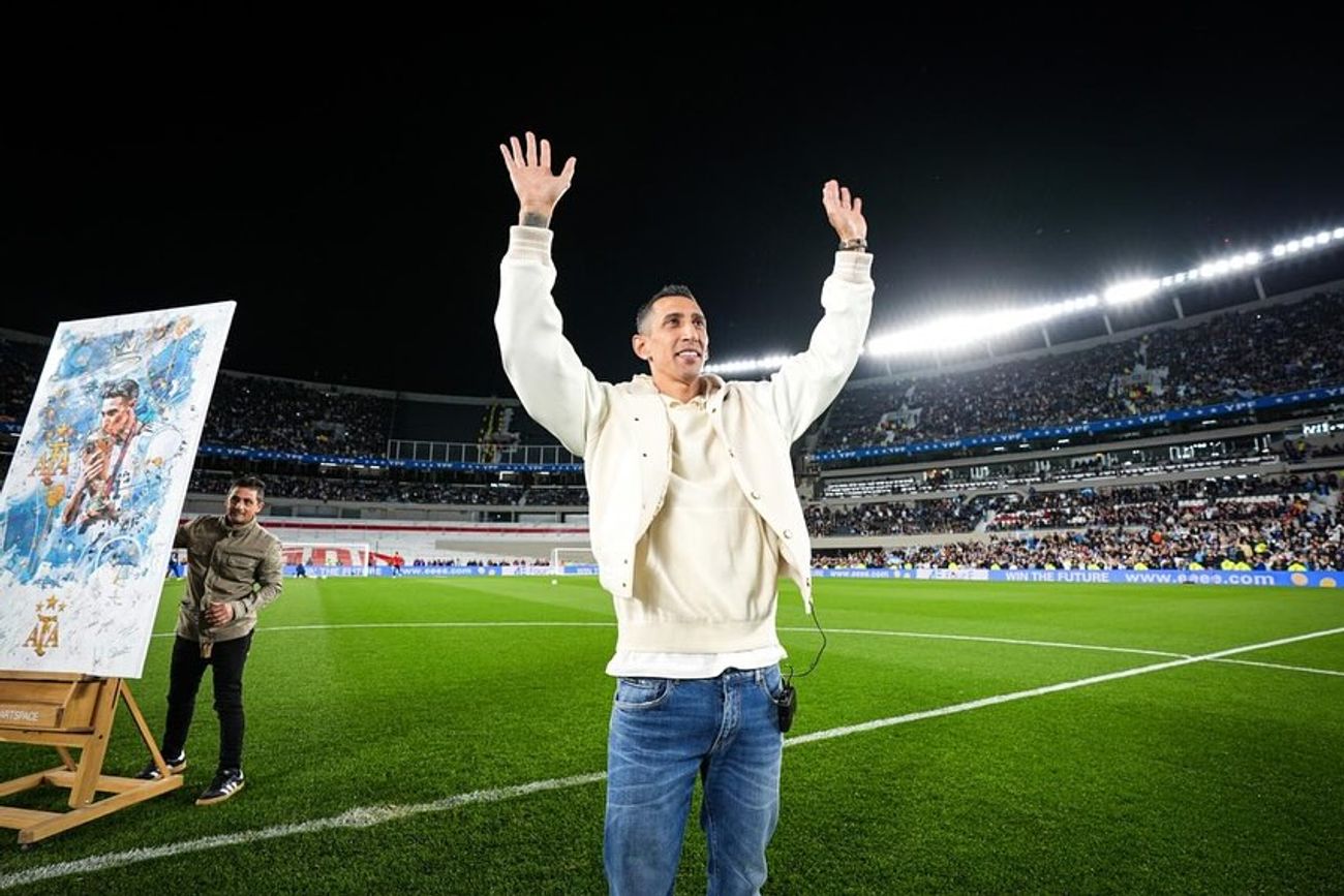 Angel Di María, ex jugador de la selección.