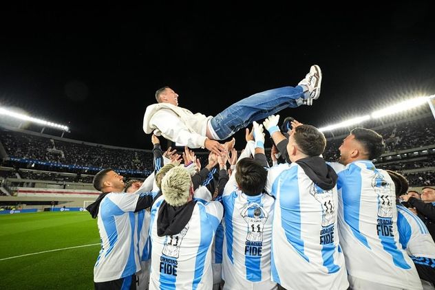 Angel Di María, ex jugador de la selección.