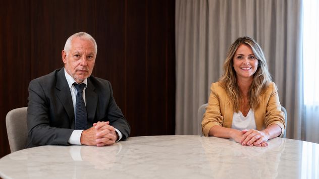 Jorge Vasconcelos (Ieral) y Marisa Bircher (Biglobal).