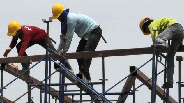La construcción no levanta el ritmo de ocupación. (La Voz/Archivo)