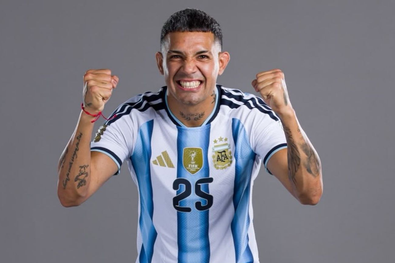 Facundo Medina, jugador de la selección.
