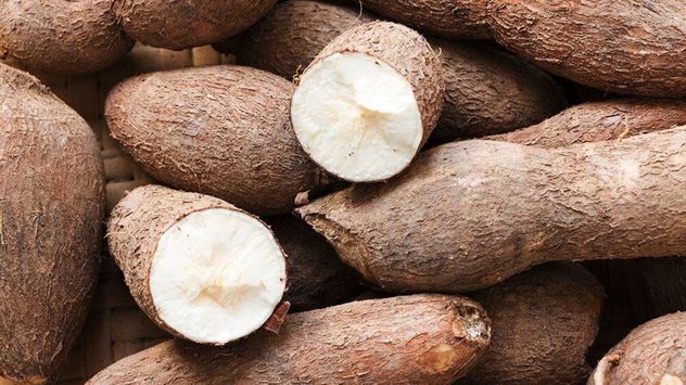 La mandioca fresca debe presentar una cáscara firme, sin grietas profundas ni manchas que indiquen deterioro.
