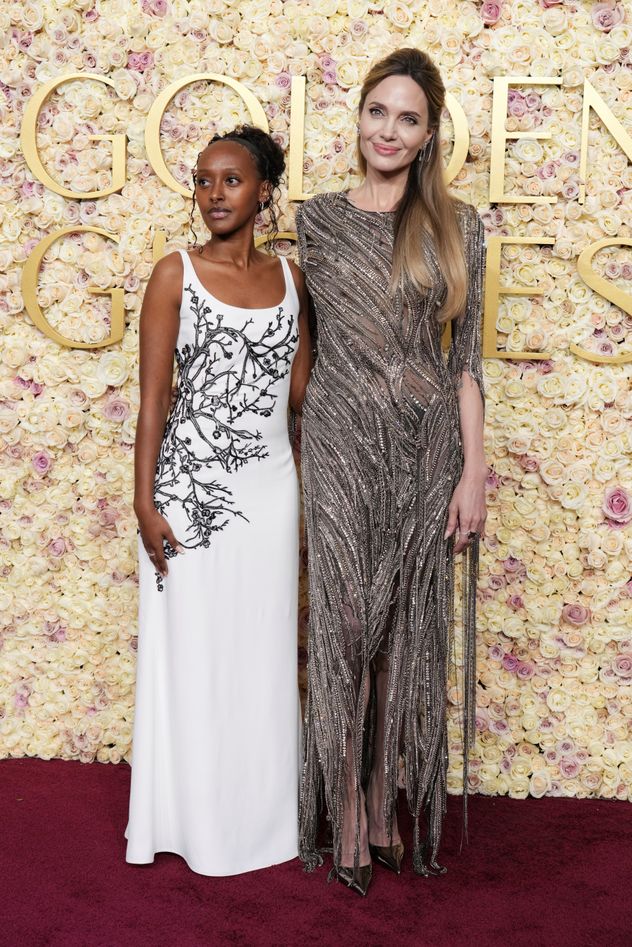 Angelina y Zahara Jolie.