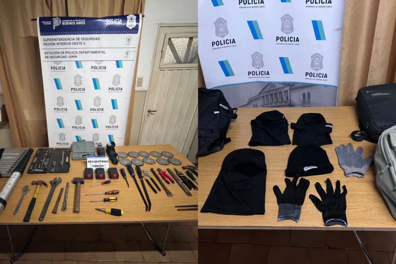 Desbarataron una banda de "boqueteros": seis detenidos y sofisticado equipamiento secuestrado