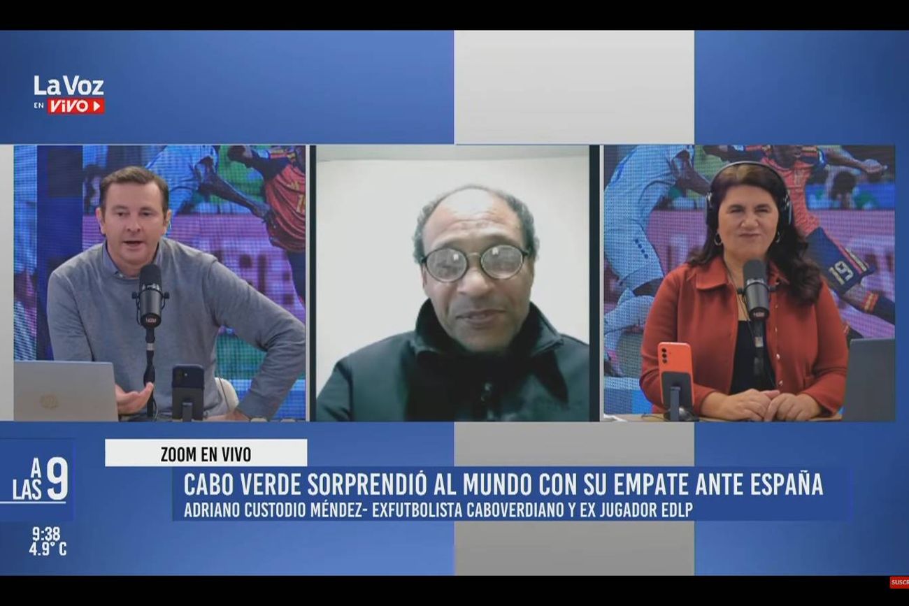 Adriano Custodio Méndes en La Voz en Vivo.