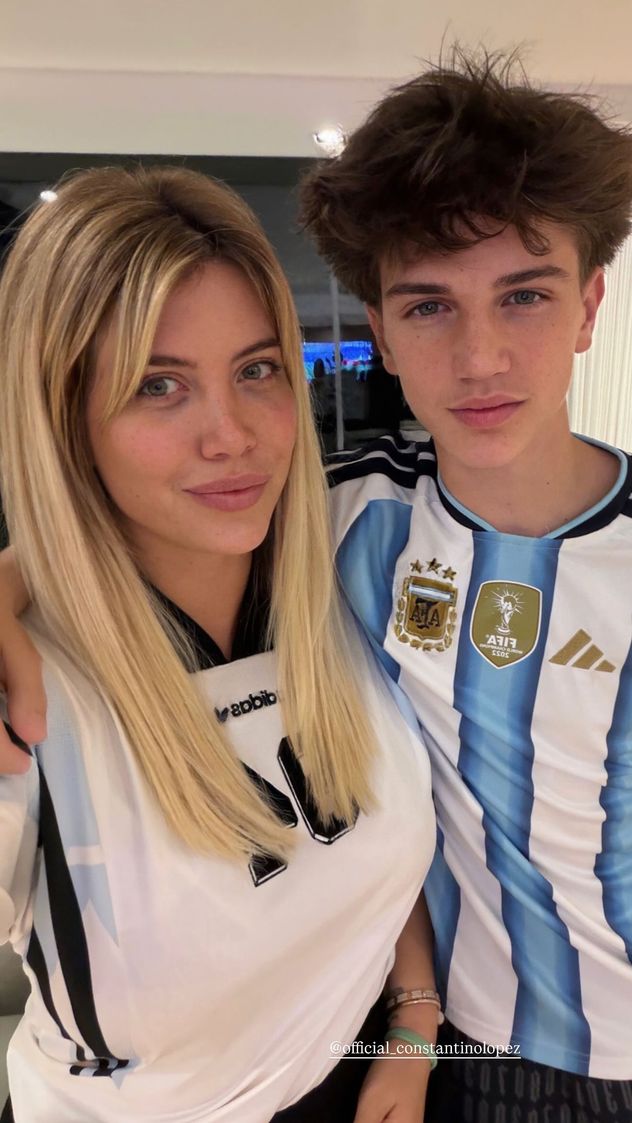 Los posteos de los famosos en las redes sociales alentando a la Selección. 