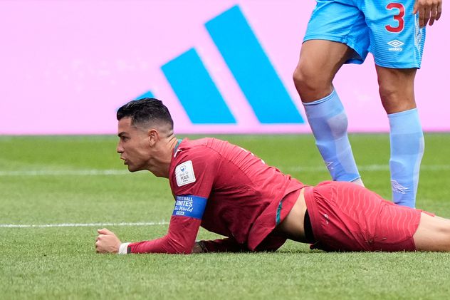Grupo K. Con un flojo Cristiano Ronaldo, Portugal empató 1-1 con Congo.
