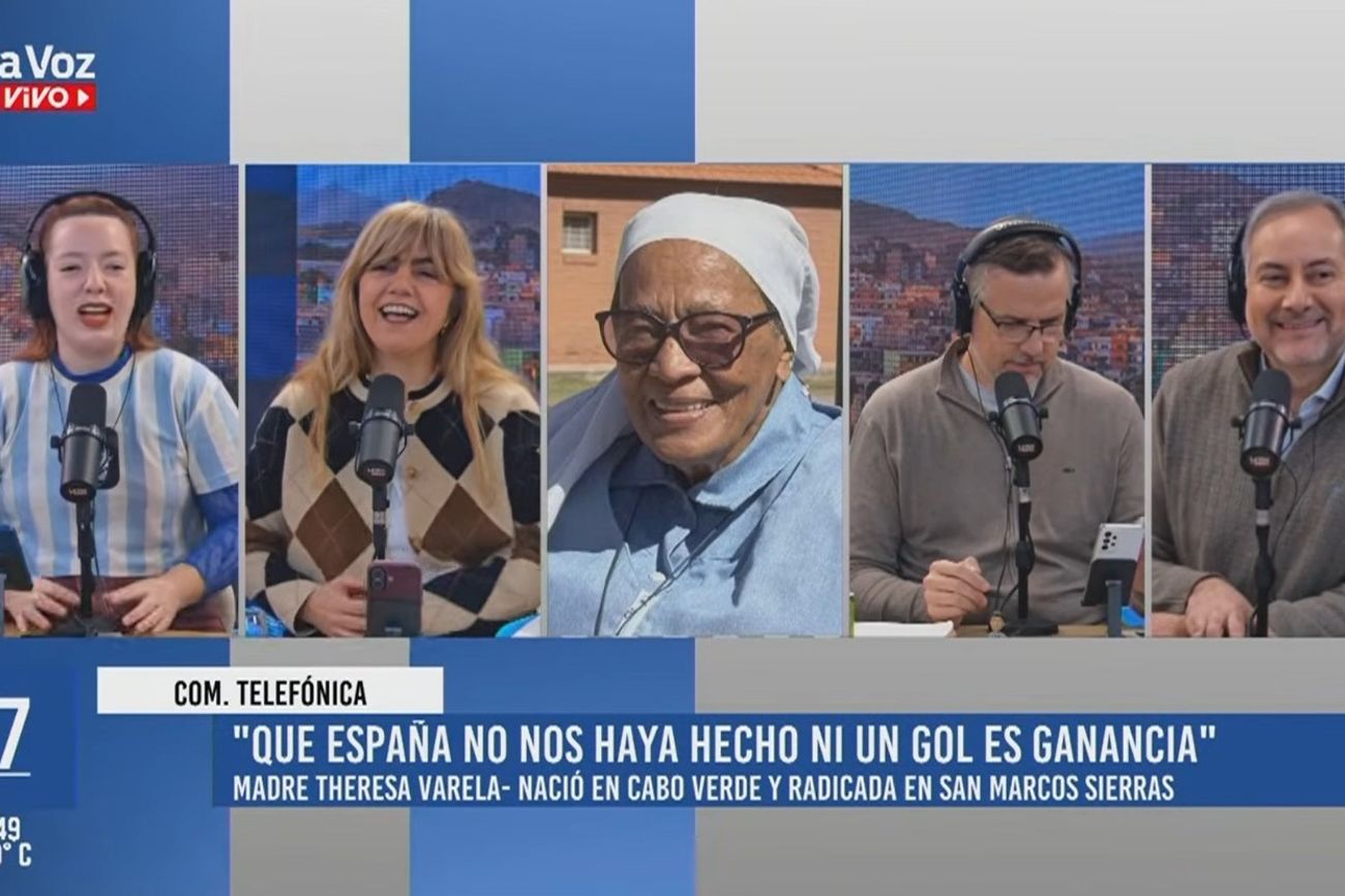 La hermana Theresa Varela, nacida en Cabo Verde y afincada en Córdoba, en diálogo con La Voz En Vivo.