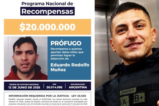 Buscan a un sospechoso por el asesinato de un agente de la PFA: ofrecen una recompensa de $ 20 millones