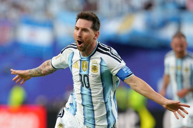 Messi hizo delirar a todos.