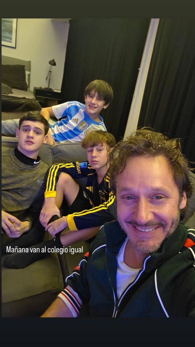 Los posteos de los famosos en las redes sociales alentando a la Selección. 