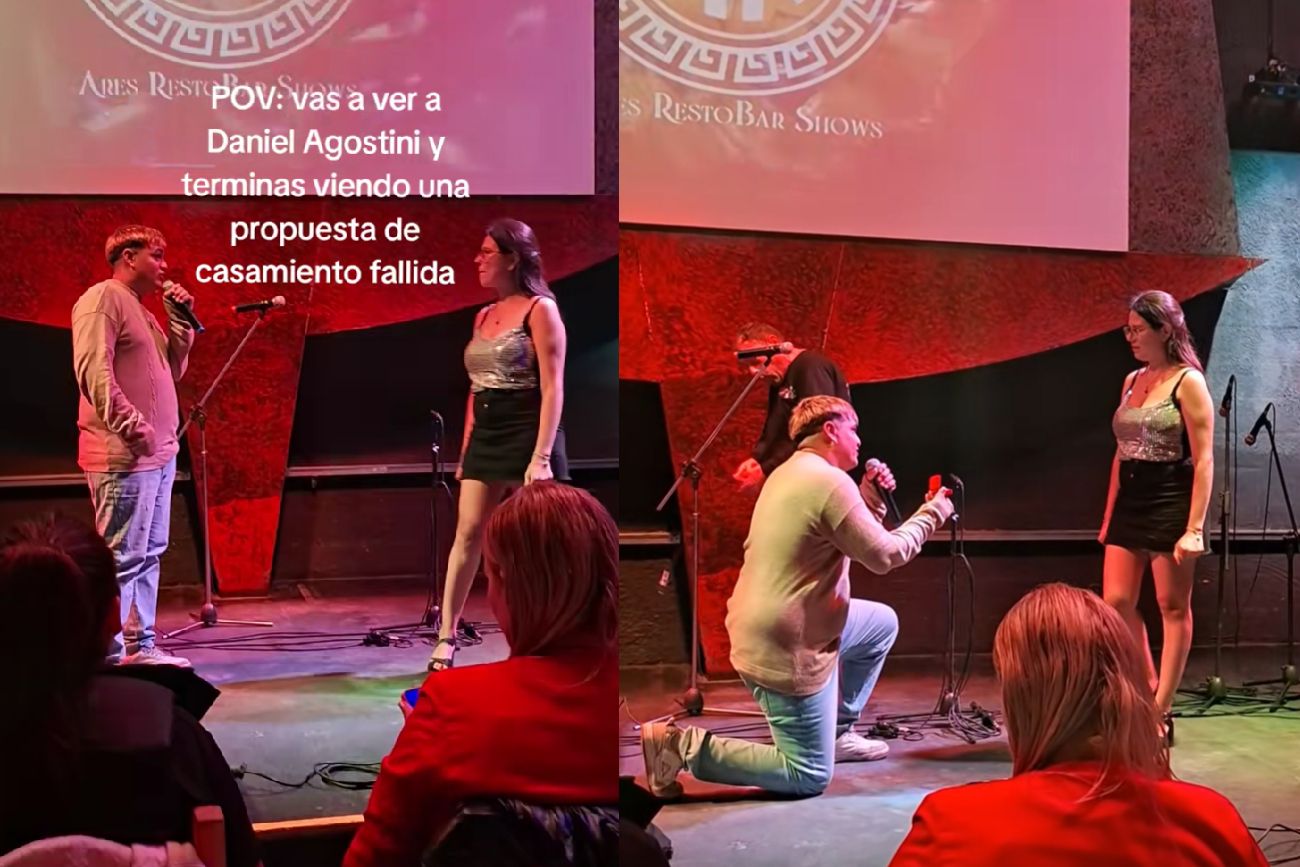 No aceptó.