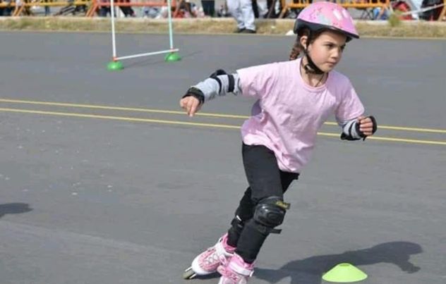 Agustina Liendo, la cordobesa de 17 años que representará a Argentina en los Panamericanos 2026, en su infancia.
