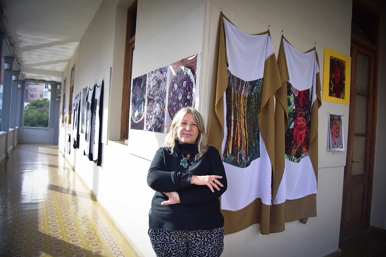 Artista plástica Natalia Mónaco. Sala de Exposiciones Paseo del Buen Pastor.