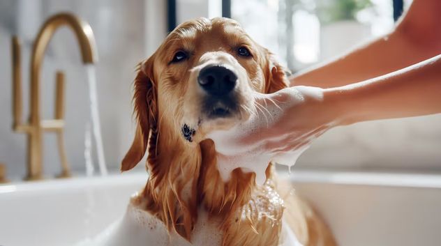 Por qué cada vez más personas bañan a sus perros con manzanilla y qué precauciones tomar.