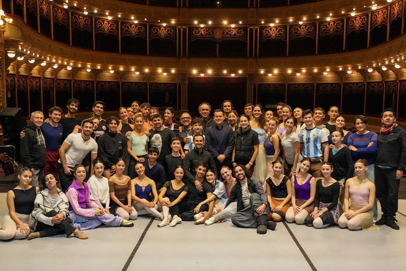 Ballet Oficial de la Provincia y la Orquesta Sinfónica de Córdoba.