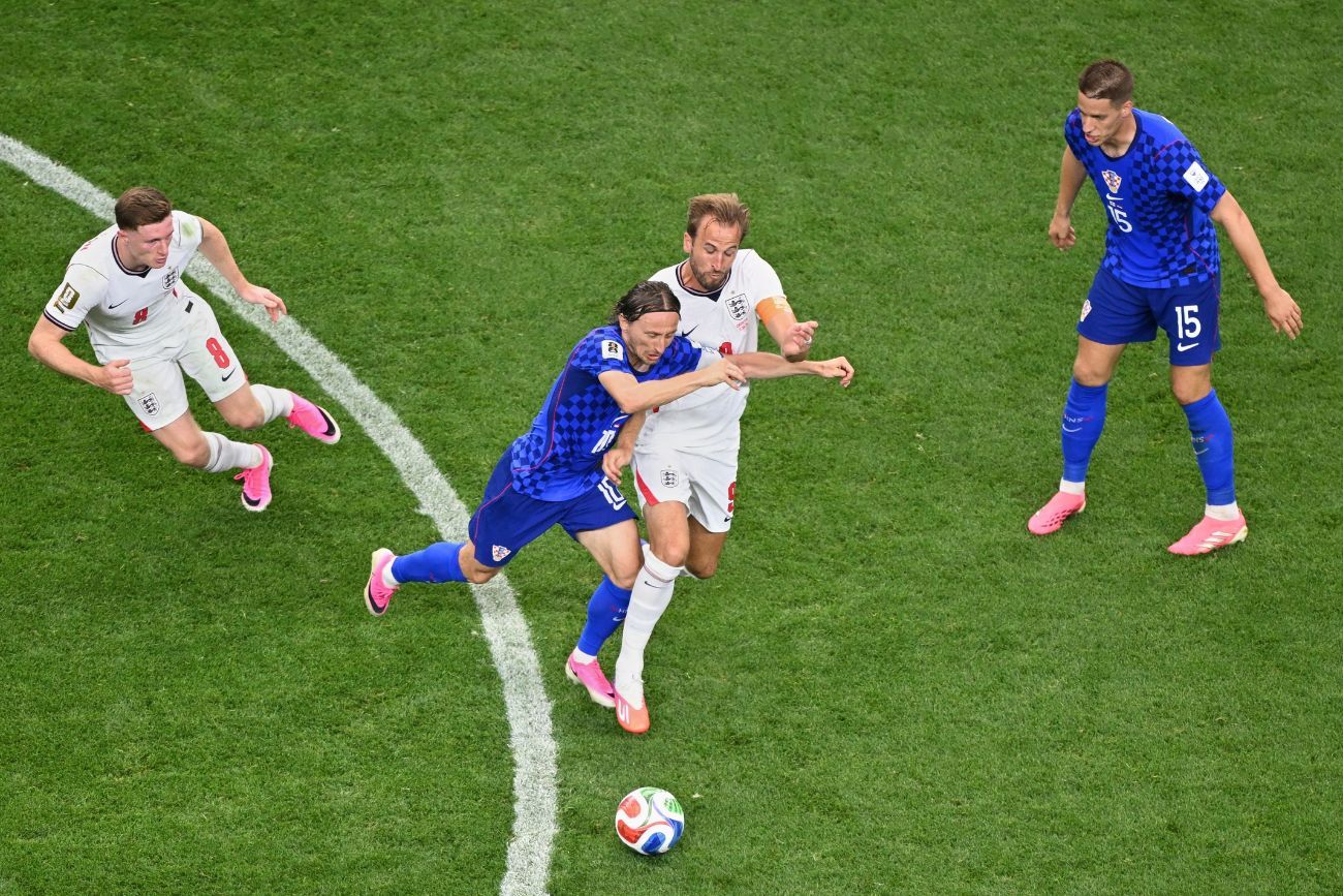 Inglaterra vs. Croacia, por la primera fecha del Mundial.