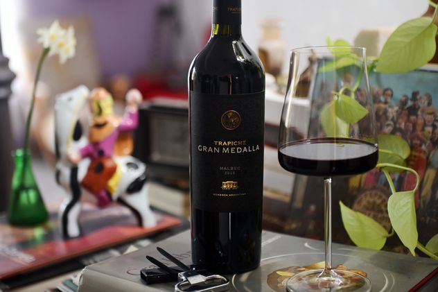 Vinos recomendados para el Día del Padre. Trapiche Gran Medalla Malbec