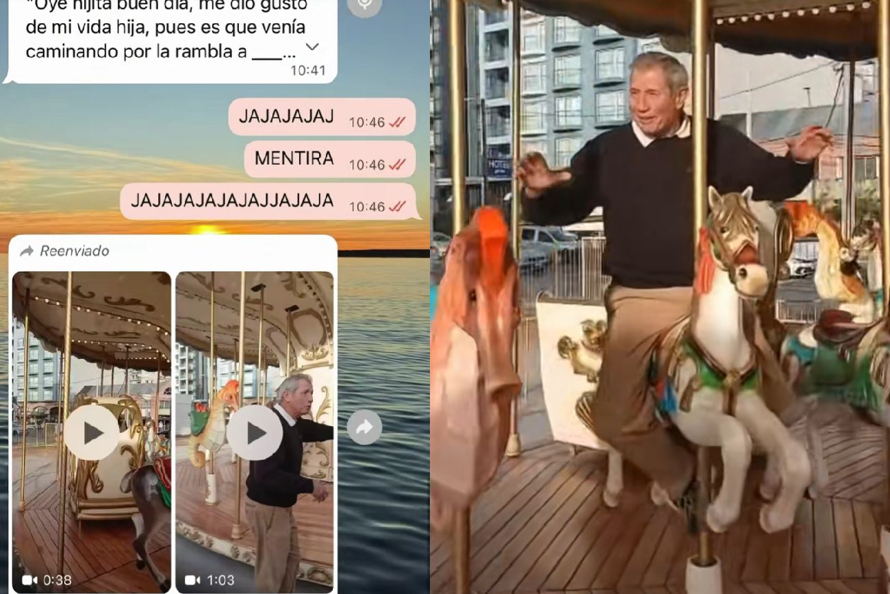 Se emocionó.