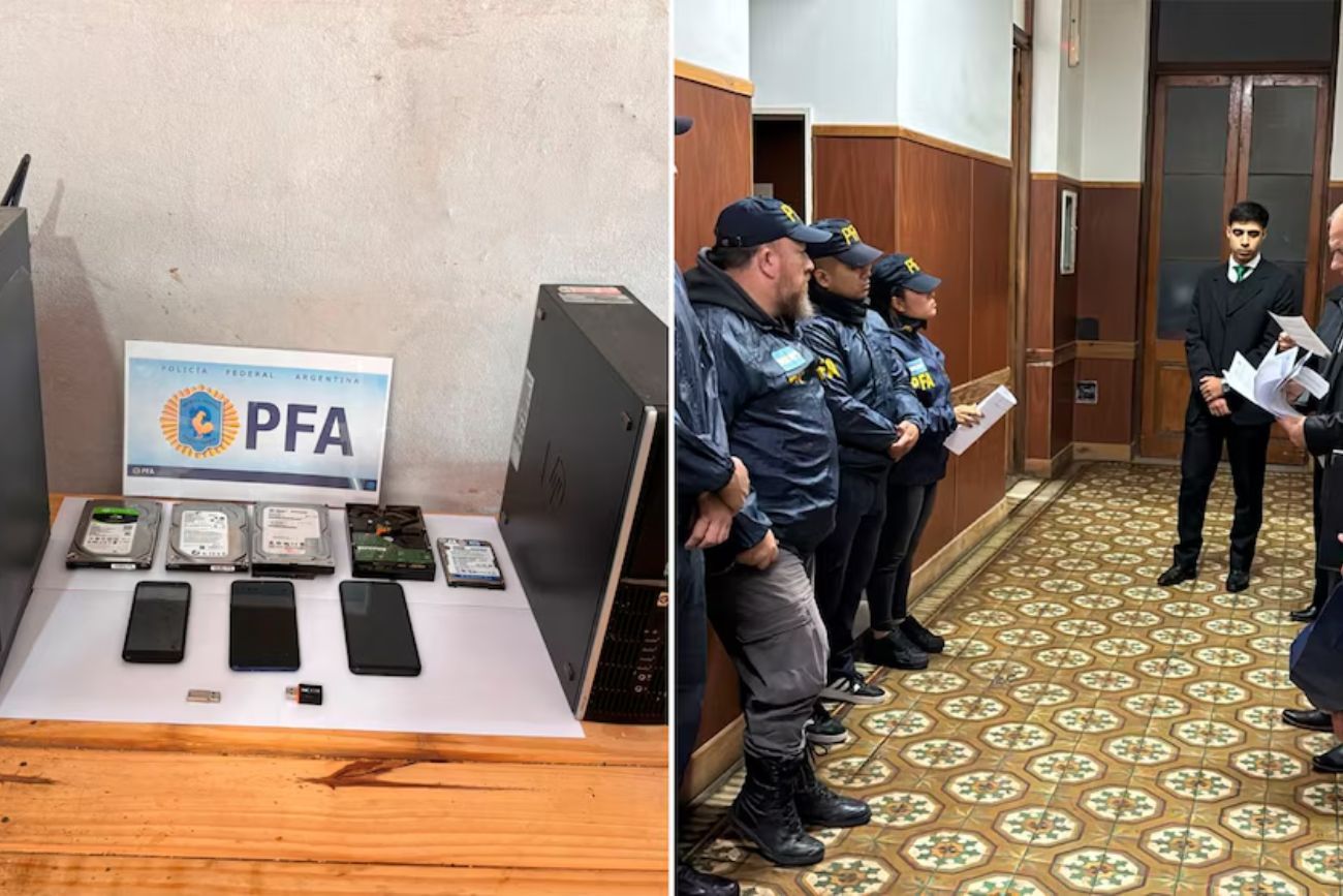 Ciberpedofilia en Buenos Aires: 121 allanamientos en un megaoperativo