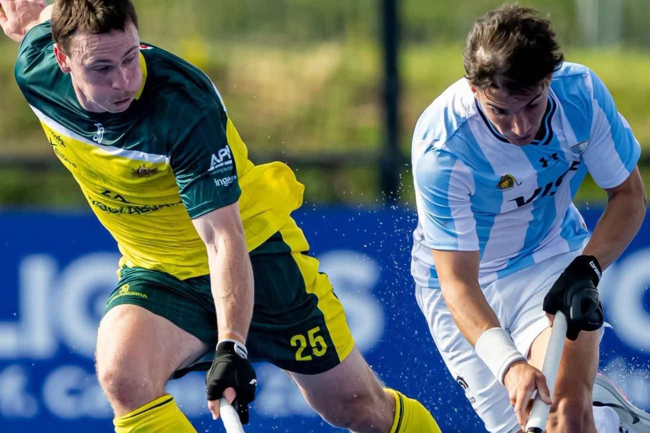 Los Leones cayeron ante Australia en Londres por la FIH Pro League.