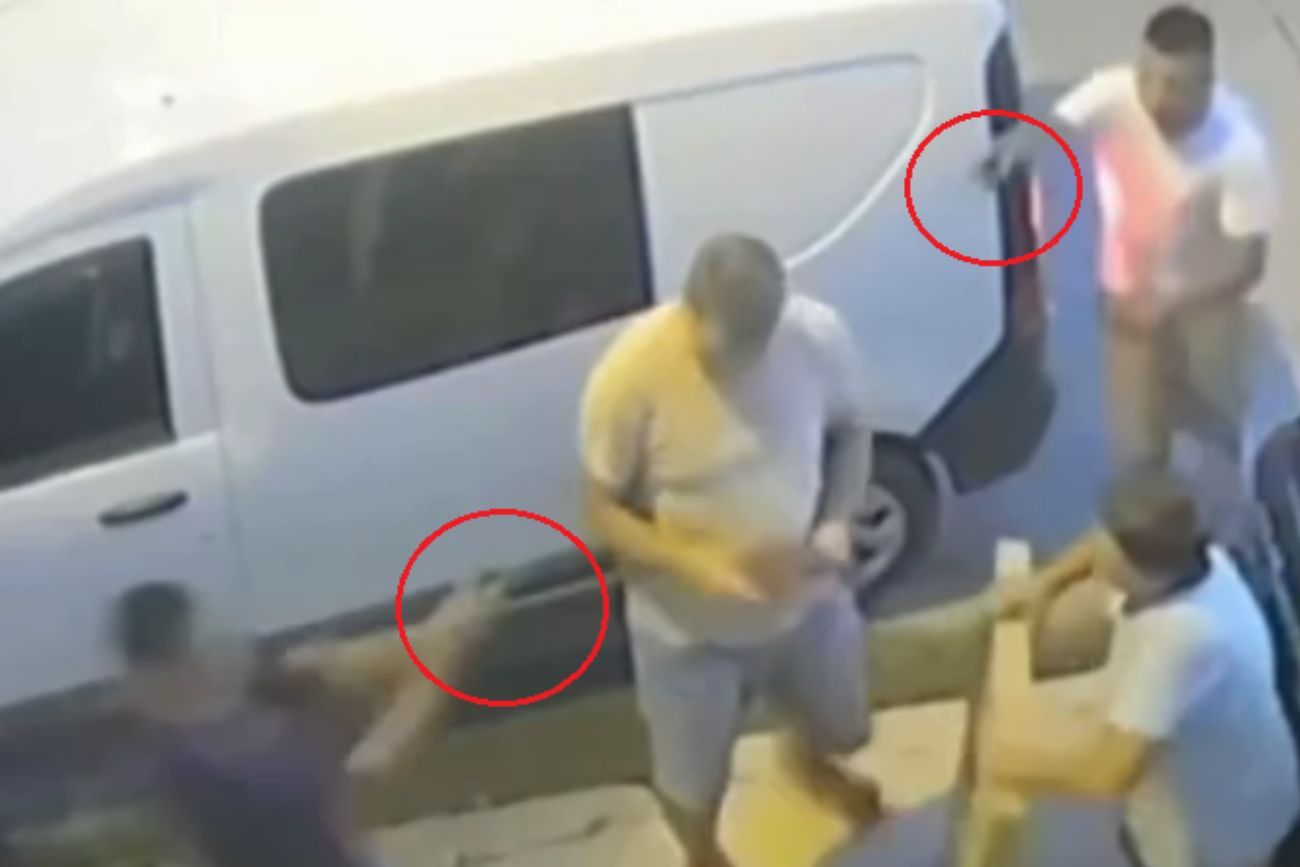 Video: le dispararon a la cabeza durante un robo en Laferrere y sobrevivió de milagro