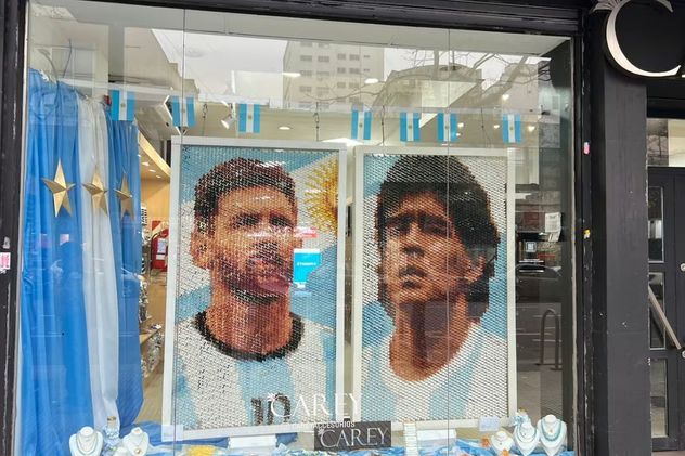 Messi, la musa global: del gigantismo en la Patagonia a retratos con hebillas en el Once