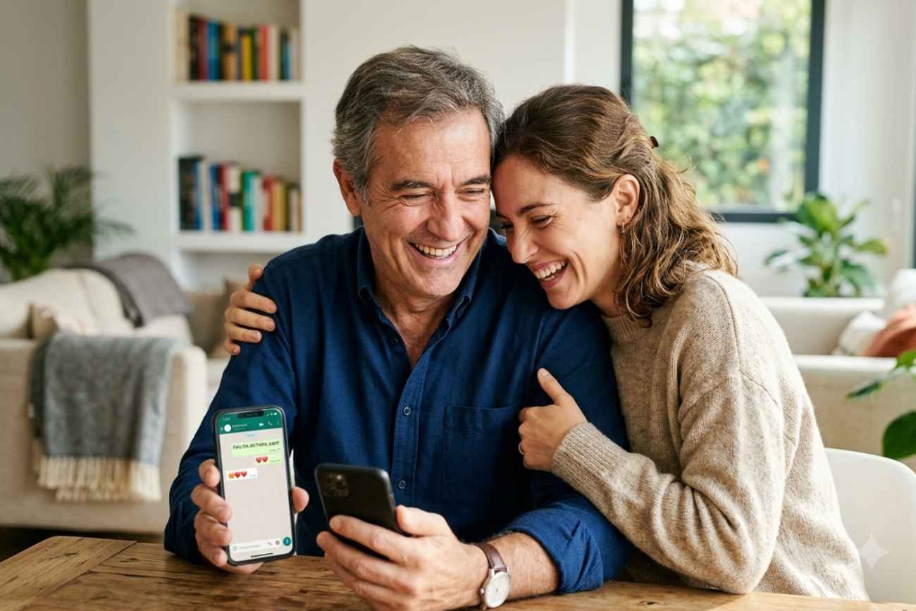 Frases originales para enviar por WhatsApp para el Día del Padre.