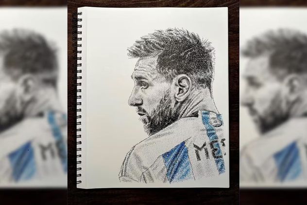 Messi, la musa global: del gigantismo en la Patagonia a retratos con hebillas en el Once
