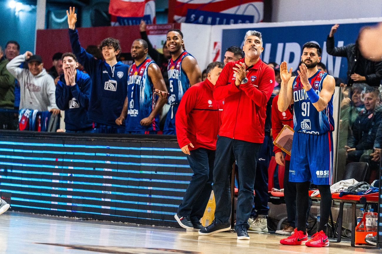 Para Victoriano, entrenador de Quimsa, "Lo mental es todo. Hay vaivenes emocionales muy pronunciados antes, durante y después de los partidos". (Prensa Liga Nacional)