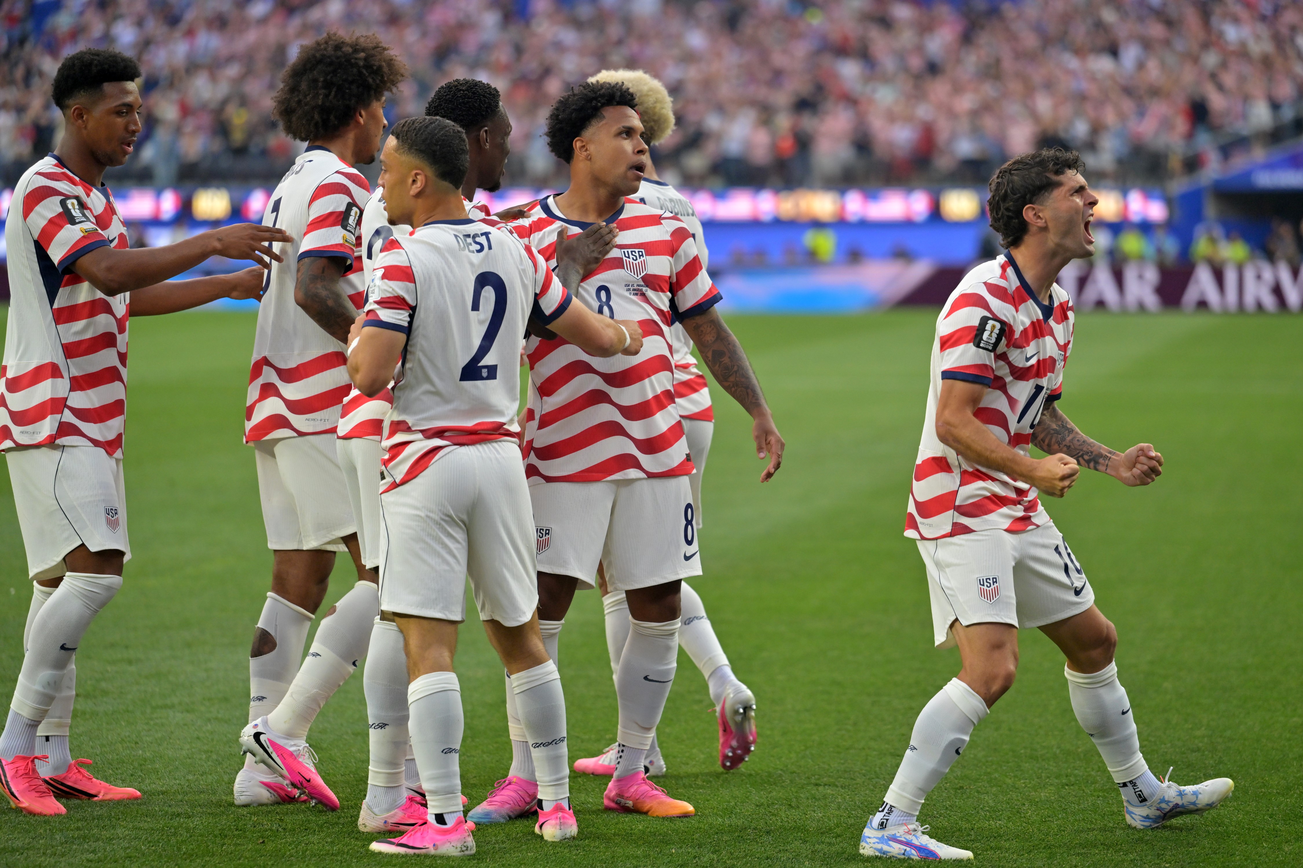 Estados Unidos fue una de las sensaciones de la primera fecha.