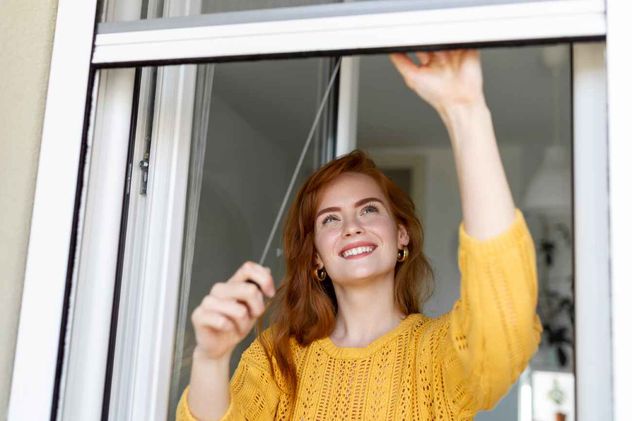 Condensación en las ventanas durante los días más fríos. 