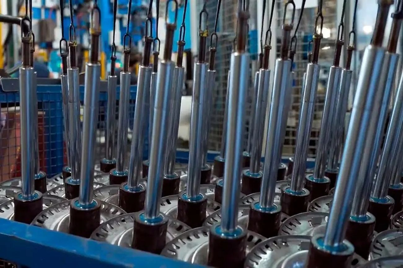 Fábrica de amortiguadores de la empresa alemana ZF (ex Sachs) en San Francisco.