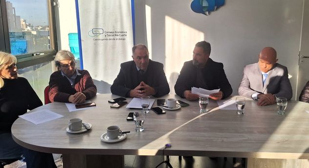 La presentación del Consejo Económico y Social de Río Cuarto.