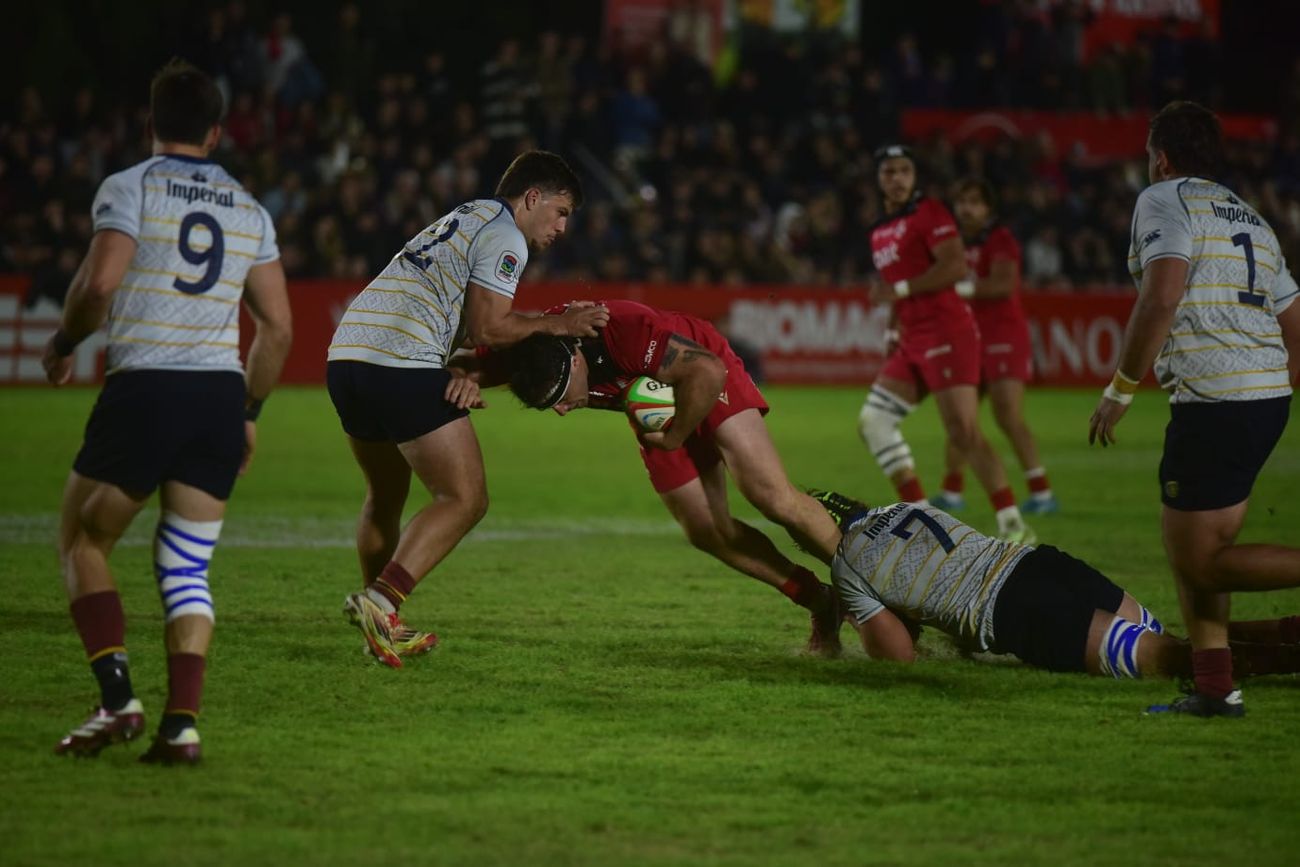 Dogos XV vs Pampas en la final del Súper Rugby Américas.