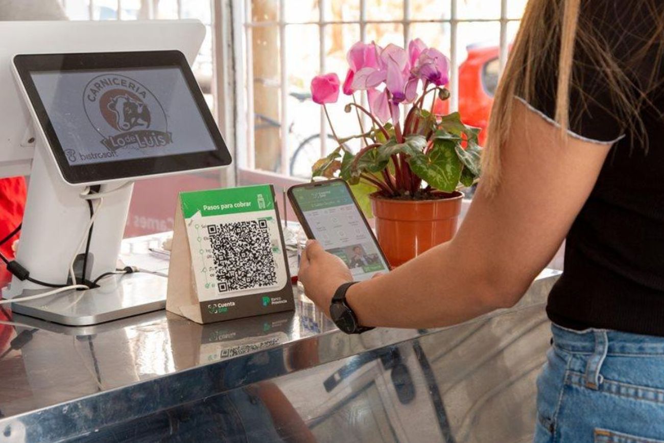 Los usuarios de Cuenta DNI pueden acceder a reintegros en almacenes, autoservicios, verdulerías, carnicerías y otros comercios adheridos al programa.