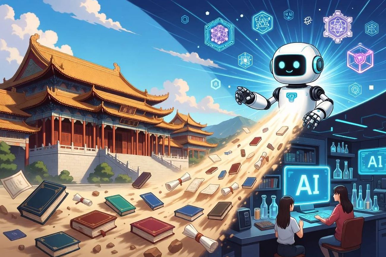 Revolución universitaria en China por la IA.