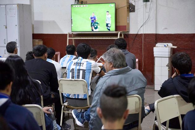 El mundial en las escuelas.