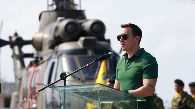 Noboa firmó un decreto para que las tropas extranjeras tengan inmunidad en Ecuador.