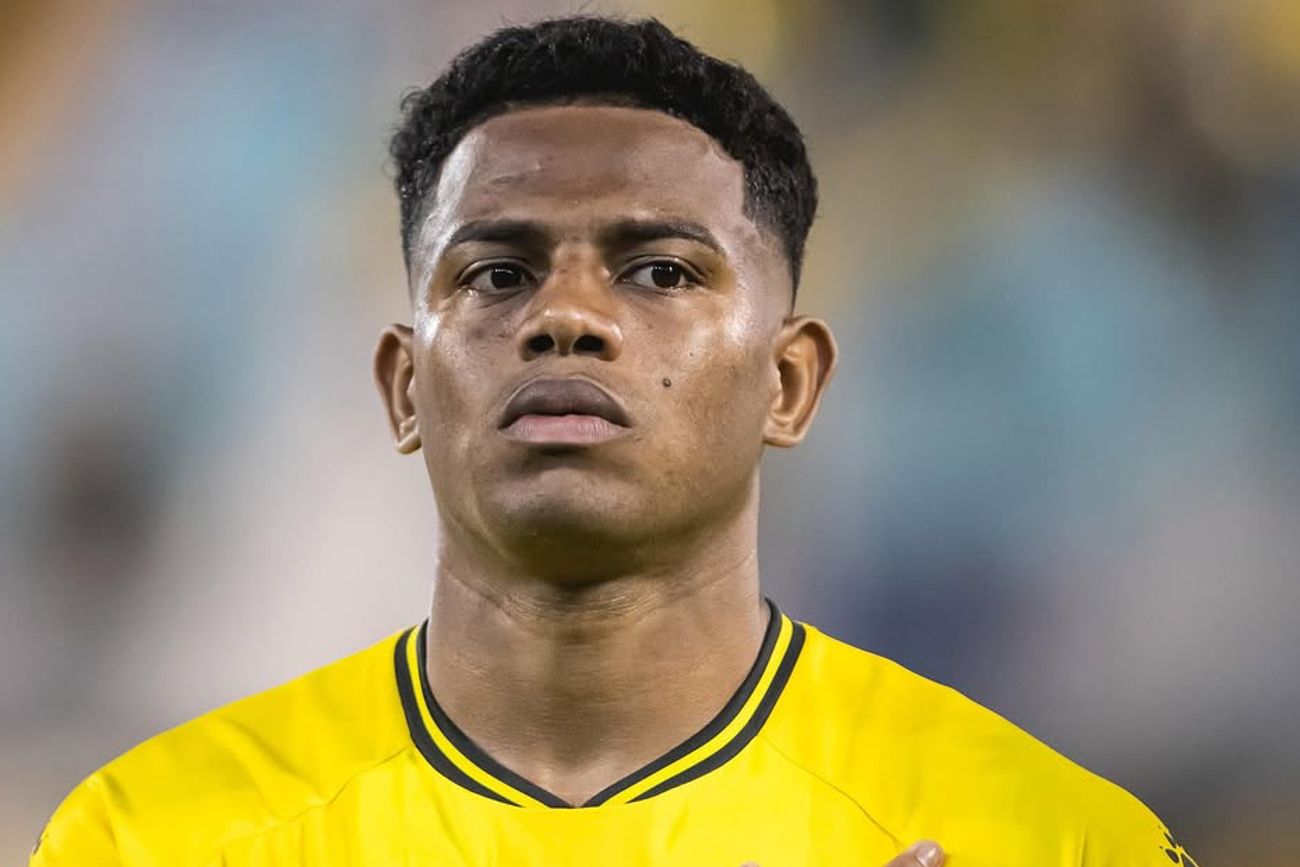 Jeison Moreno, nuevo delantero de Estudiantes.