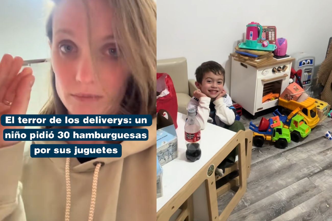 Le agarró el celular a la mamá y pidió 30 cajitas de Mostaza para conseguir el muñeco del Dibu Martínez